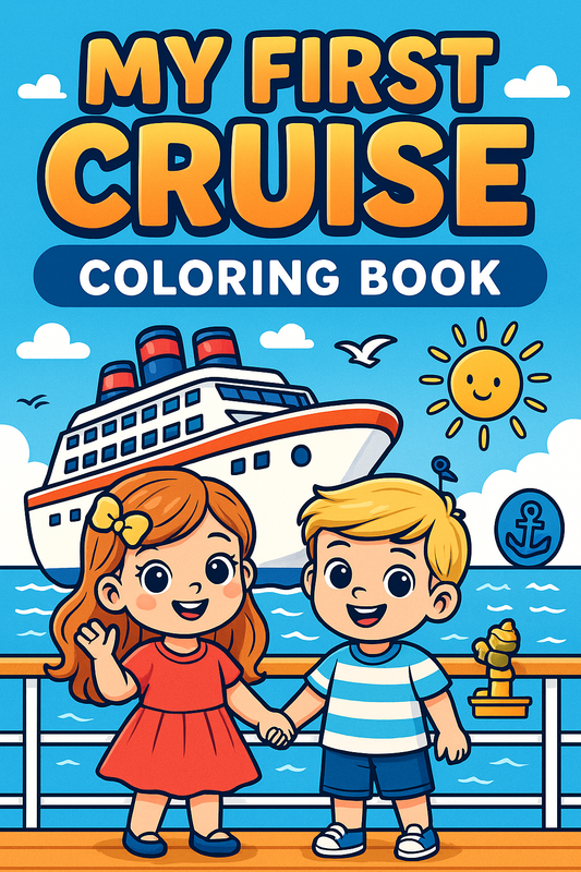 My First Cruise Coloring Book - Marketing Bundle