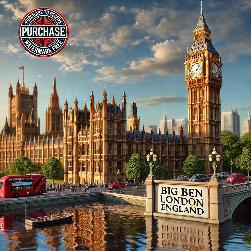 London - Big Ben Stock Photo