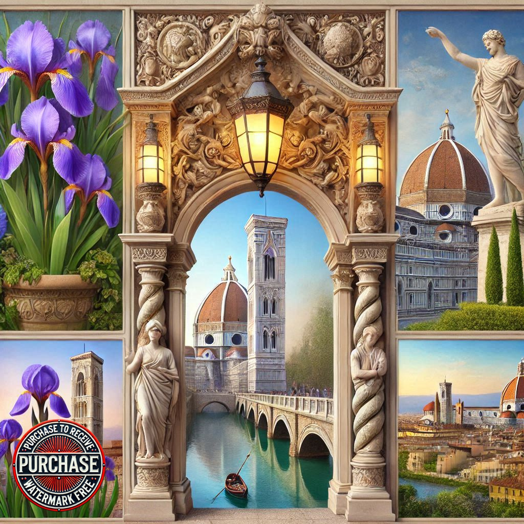 Tuscany Stock Photos Bundle 4: 50% Off - Cathedrals, Vineyards, Ponte Vecchio, and Italian Countryside Images